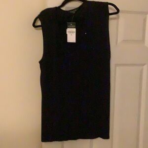 Navy Blue sleeveless top